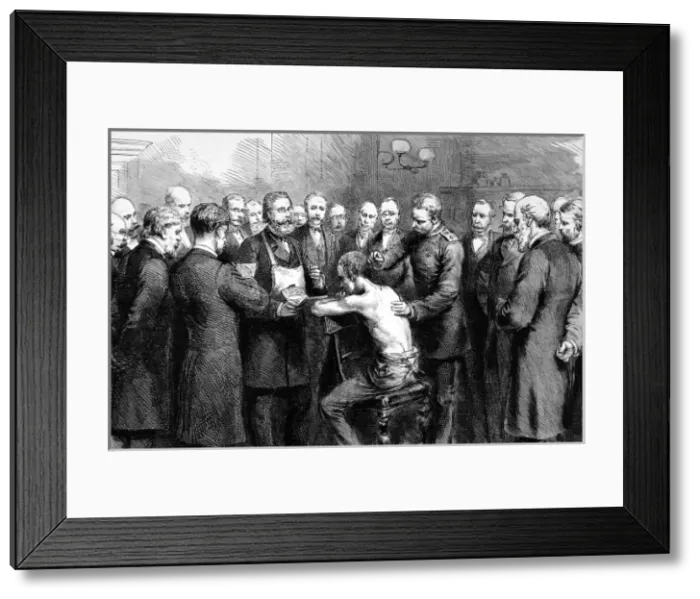 Framed Print : Dr Kochs treatment for consumption Framed Print : Dr Kochs treatment for consumption