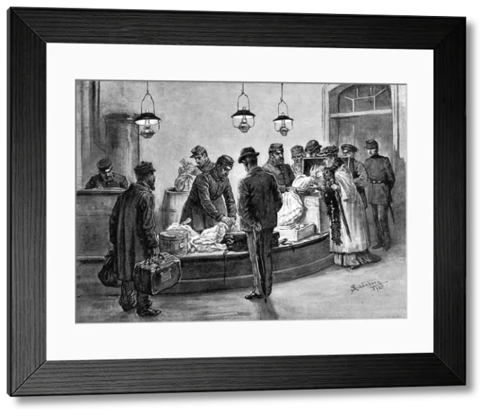 Framed Print : Cholera in Hamburg Framed Print : Cholera in Hamburg