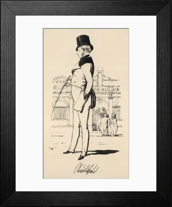 Framed Print : 6th Earl Chesterfield Framed Print : 6th Earl Chesterfield