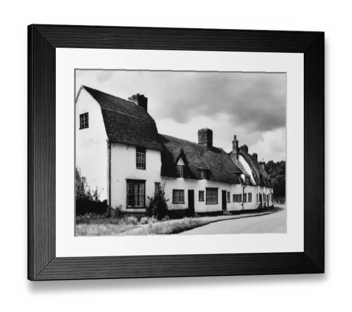 Framed Print : Thatched Cottages Framed Print : Thatched Cottages