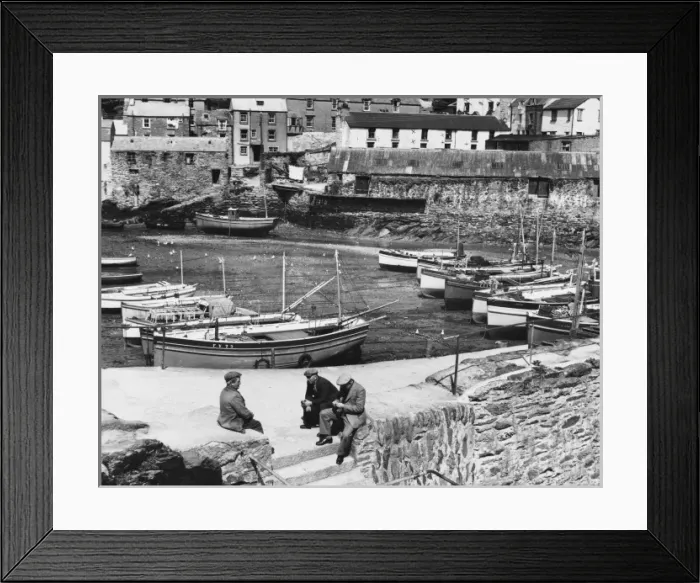 Framed Print : England / Polperro Framed Print : England / Polperro