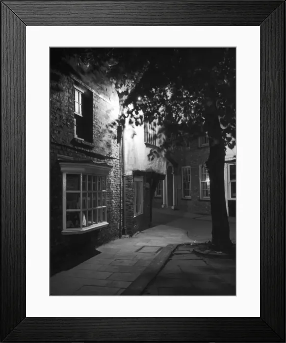 Framed Print : Spooky Pavement Framed Print : Spooky Pavement