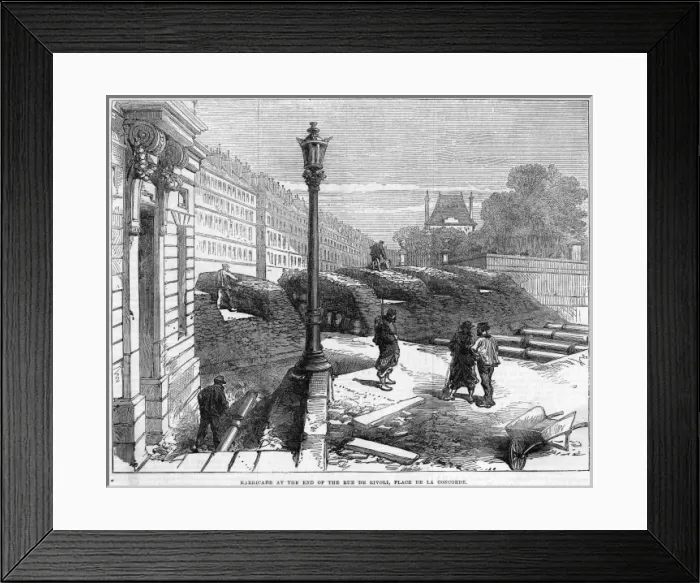 Framed Print : Massive Barricade 3 Framed Print : Massive Barricade 3