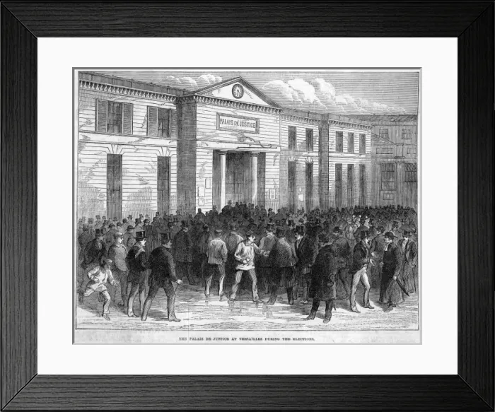 Framed Print : Elections Versailles Framed Print : Elections Versailles