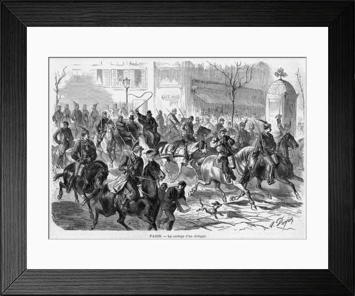 Framed Print : A Delegate Travels Framed Print : A Delegate Travels
