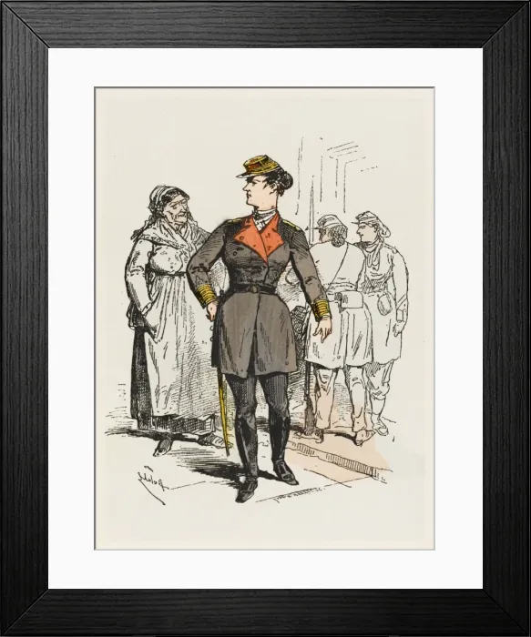 Framed Print : LA Colonelle Framed Print : LA Colonelle