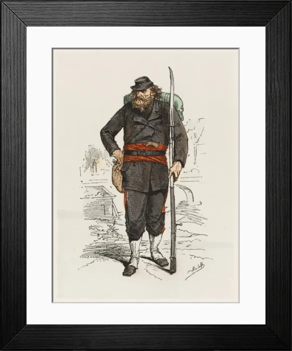 Framed Print : A Veteran Insurgent Framed Print : A Veteran Insurgent