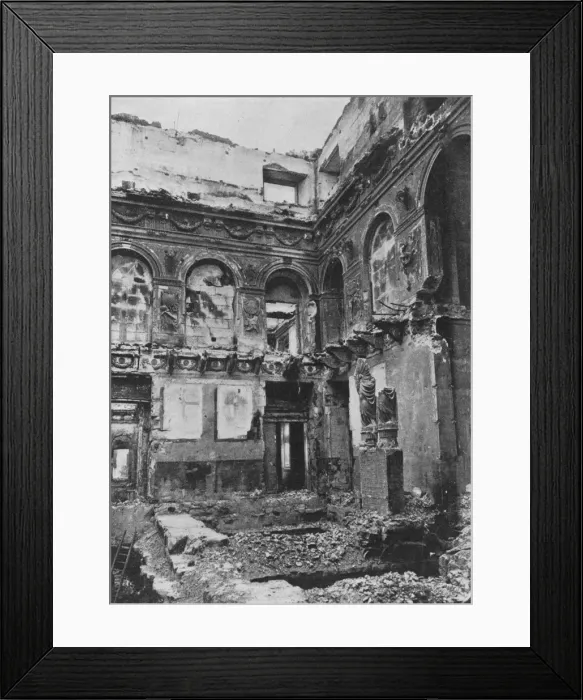 Framed Print : Commune Damage 13 Framed Print : Commune Damage 13