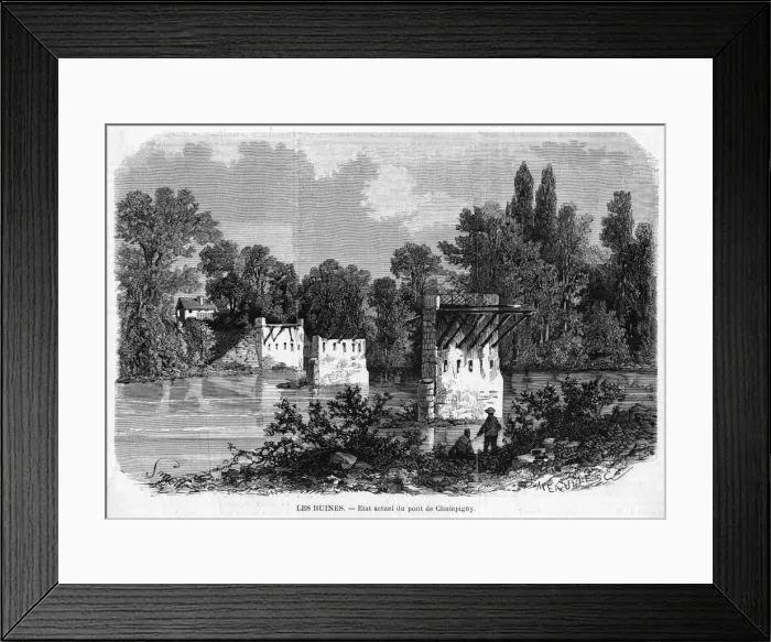 Framed Print : Commune Damage 11 Framed Print : Commune Damage 11
