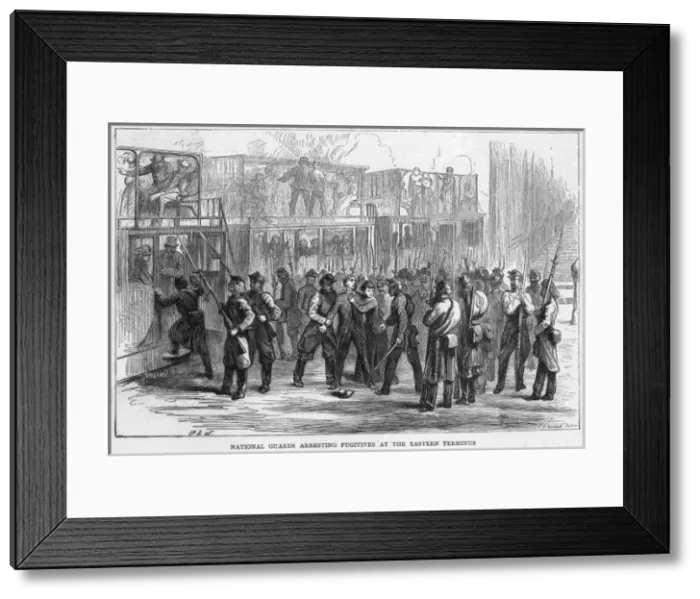 Framed Print : Fugitives Arrested Framed Print : Fugitives Arrested