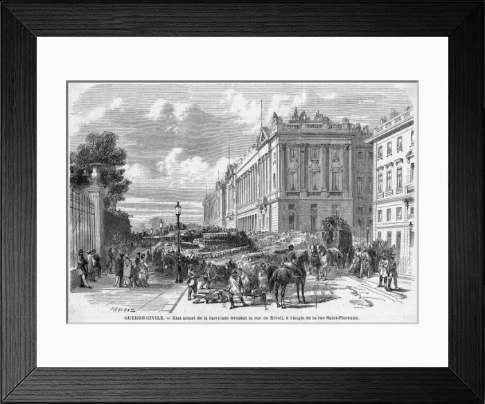 Framed Print : Massive Barricade 2 Framed Print : Massive Barricade 2