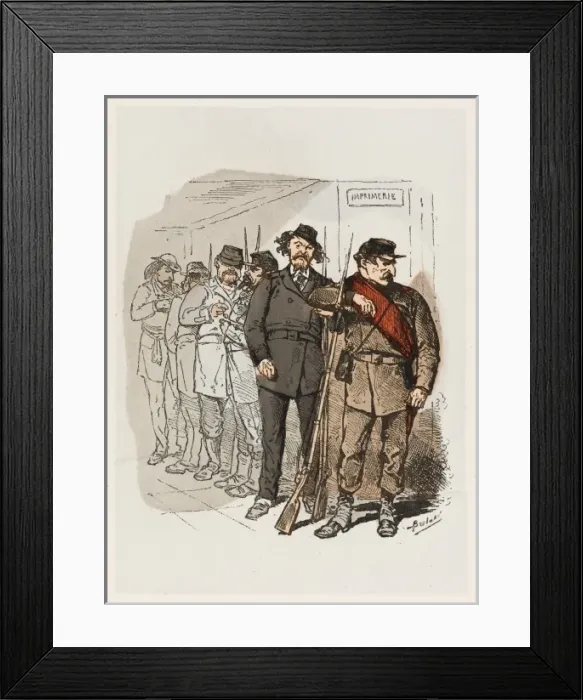 Framed Print : At a Printing Office Framed Print : At a Printing Office