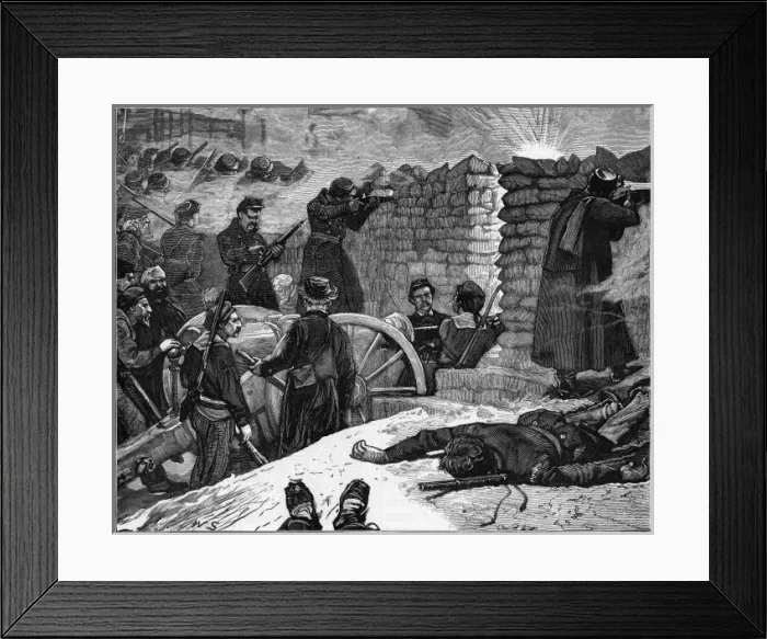 Framed Print : The Last Barricade Framed Print : The Last Barricade