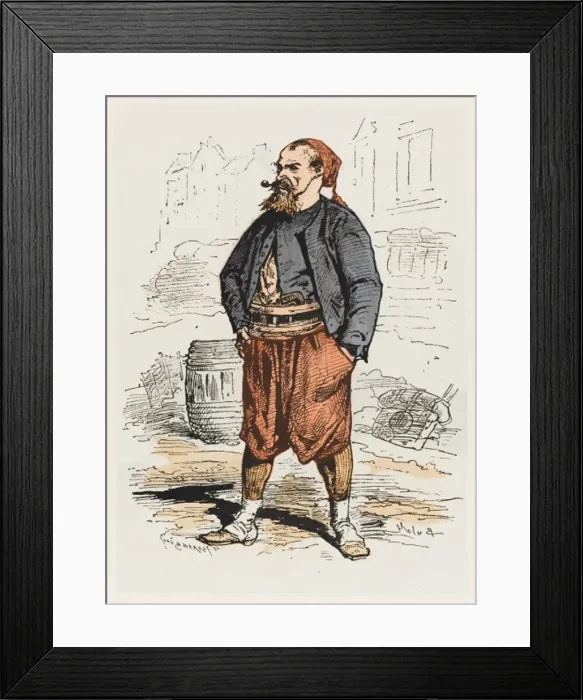 Framed Print : A Communist Zouave Framed Print : A Communist Zouave