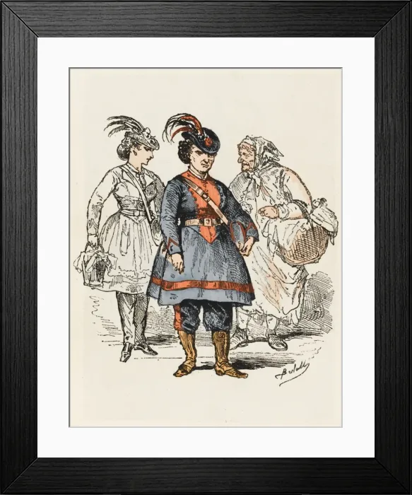 Framed Print : Cantinieres Framed Print : Cantinieres