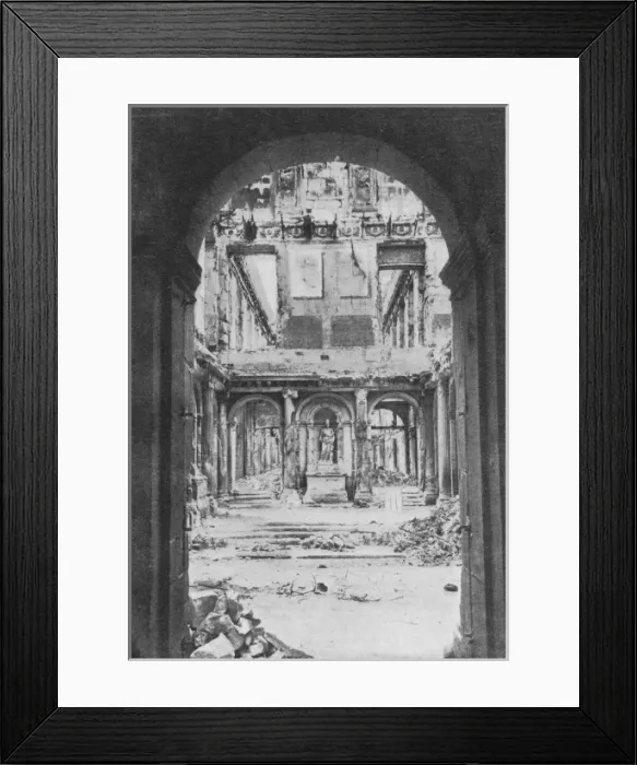 Framed Print : Commune Damage 14 Framed Print : Commune Damage 14