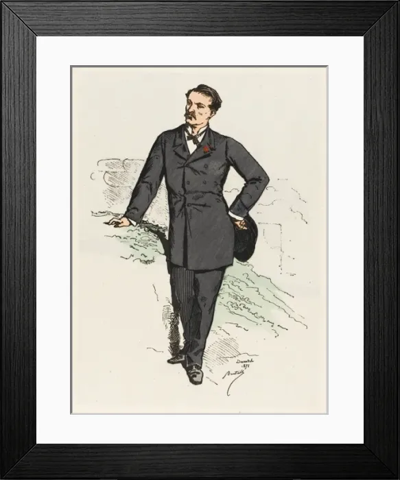 Framed Print : DUCATEL. Ducatel, the betrayer of the Commune