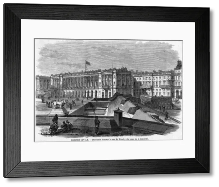 Framed Print : Massive Barricade Framed Print : Massive Barricade