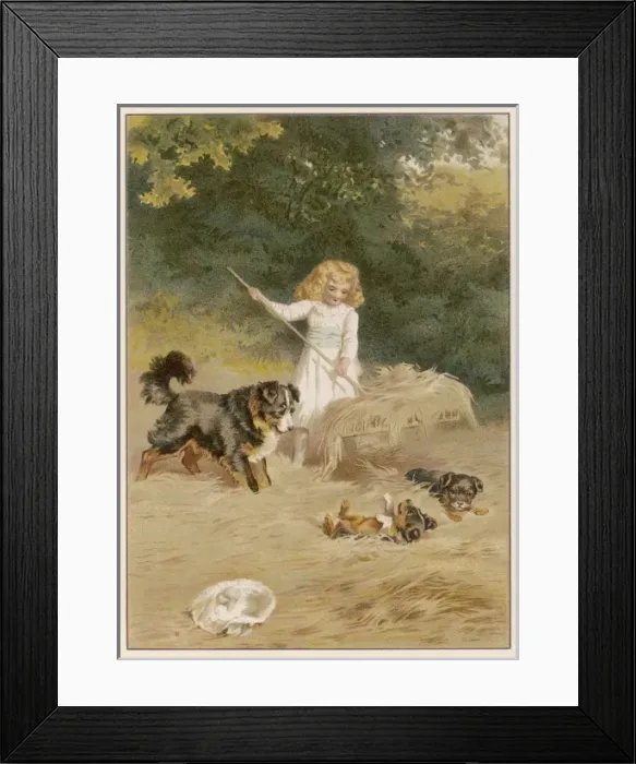 Framed Print : Girl Haymaking 1889 Framed Print : Girl Haymaking 1889