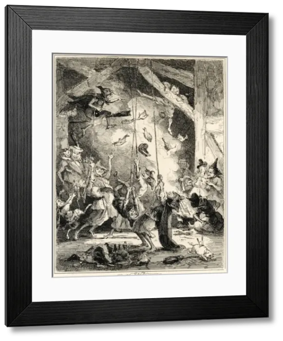 Framed Print : A Meeting of Witches Framed Print : A Meeting of Witches