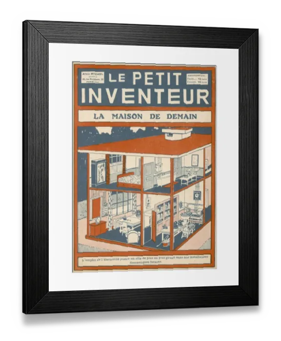 Framed Print : House of Tomorrow Framed Print : House of Tomorrow