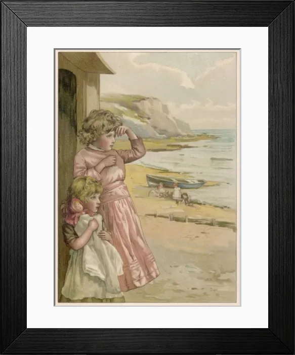 Framed Print : Children / Look out to Sea Framed Print : Children / Look out to Sea