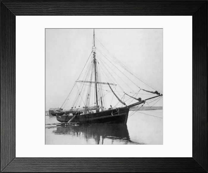 Framed Print : AMUNDSENs GJOA C1906 Framed Print : AMUNDSENs GJOA C1906