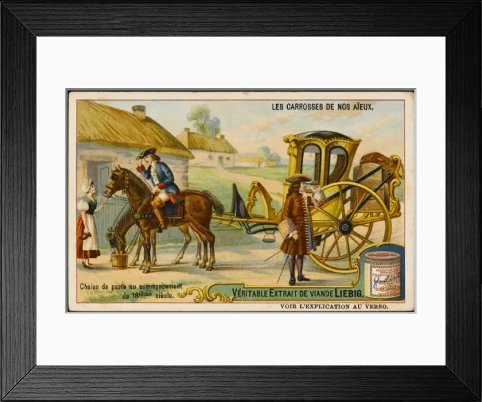 Framed Print : Post Chaise Framed Print : Post Chaise