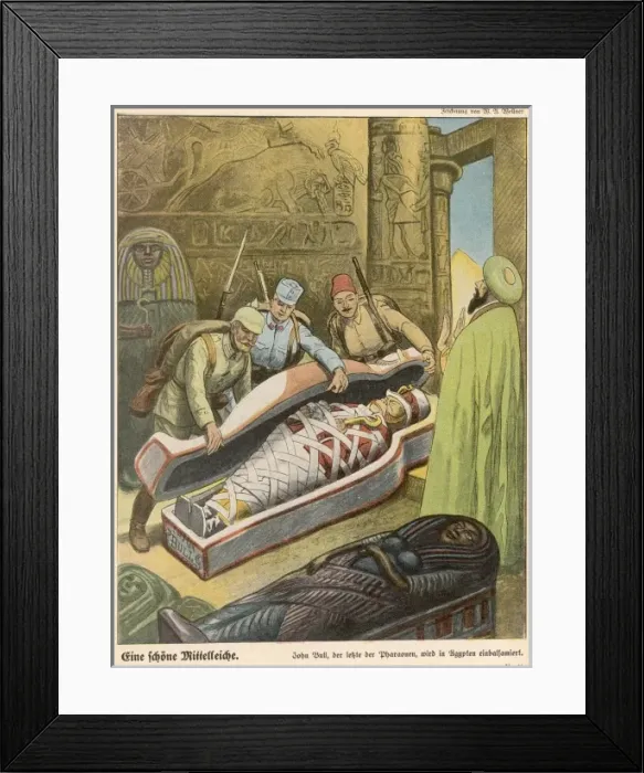 Framed Print : John Bulls Mummy Framed Print : John Bulls Mummy