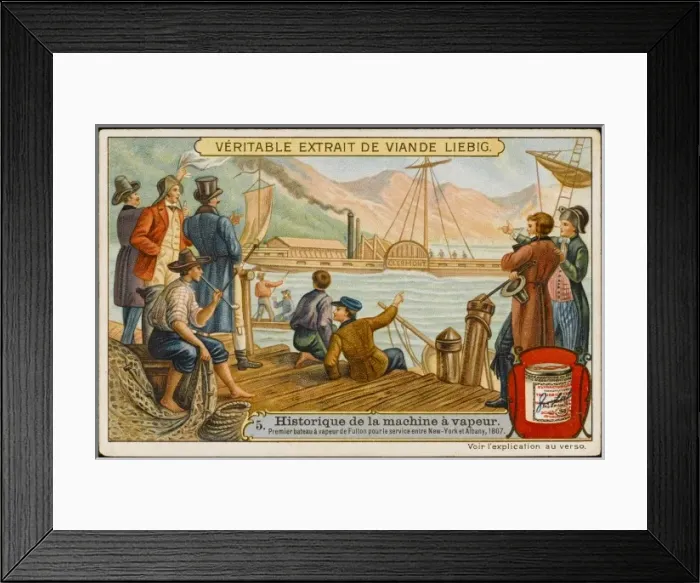 Framed Print : Fultons Clermont Framed Print : Fultons Clermont
