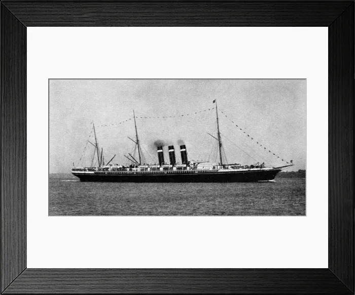 Framed Print : SS New York, 1898 Framed Print : SS New York, 1898