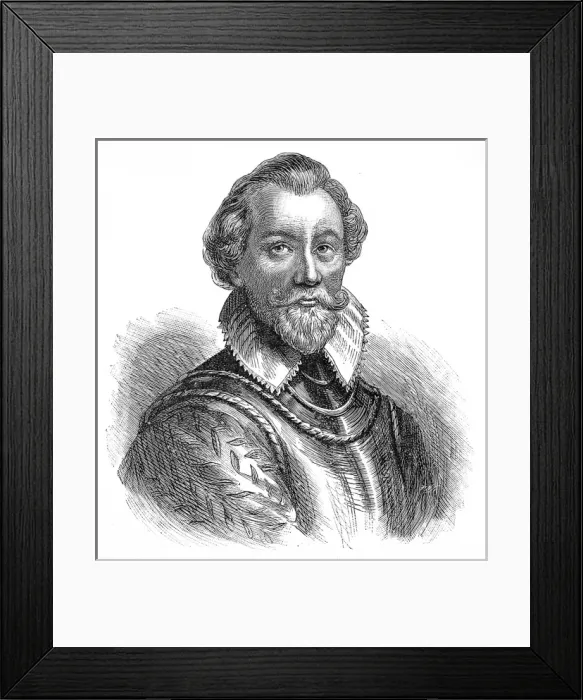 Framed Print : Sir Martin Frobisher (c. 1535-1594) Framed Print : Sir Martin Frobisher (c. 1535-1594)