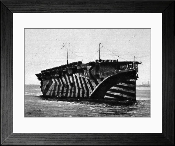 Framed Print : HMS Argus, 1918 Framed Print : HMS Argus, 1918