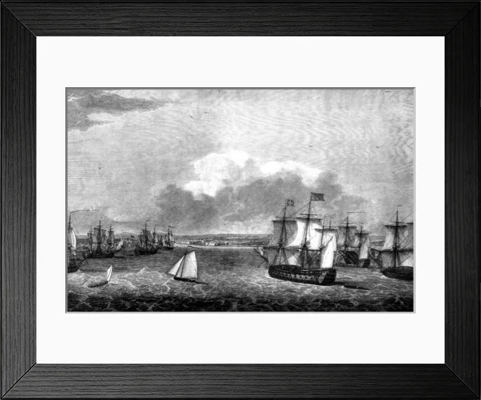 Framed Print : The British Expedition Against Havana, 1762 Framed Print : The British Expedition Against Havana, 1762