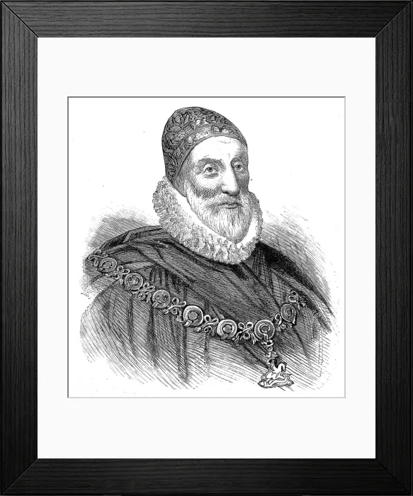 Framed Print : Charles Howard, 1st Earl of Nottingham (1536-1624) Framed Print : Charles Howard, 1st Earl of Nottingham (1536-1624)