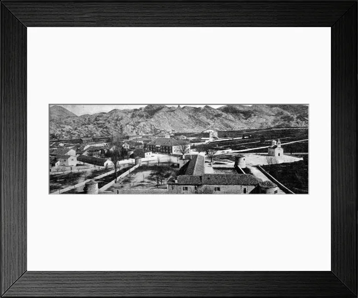 Framed Print : Cettinje, Capital of Montenegro, 1896 Framed Print : Cettinje, Capital of Montenegro, 1896