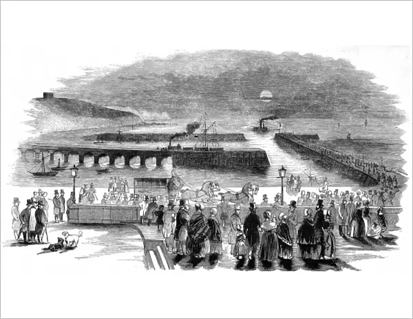 The Arrival of the Indian Mail at Folkestone, 1844