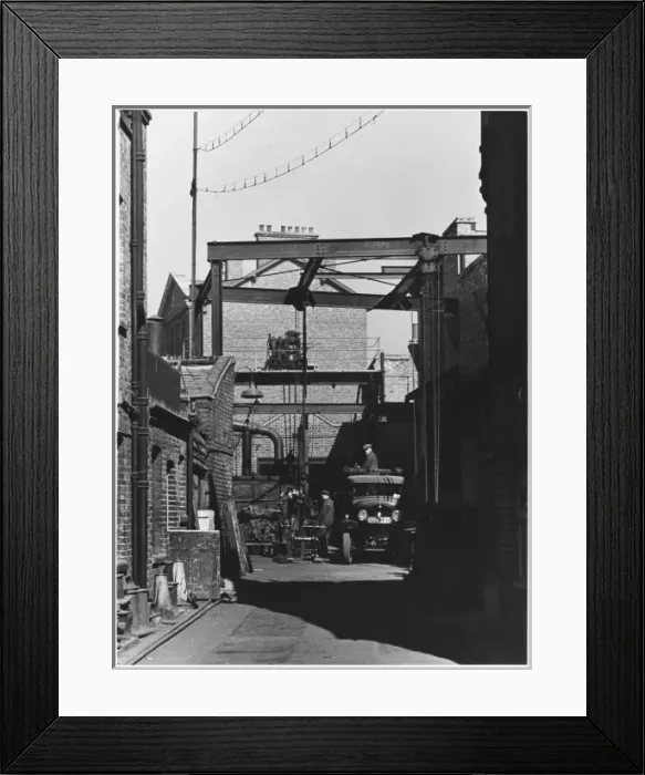 Framed Print : Factory Exterior Framed Print : Factory Exterior