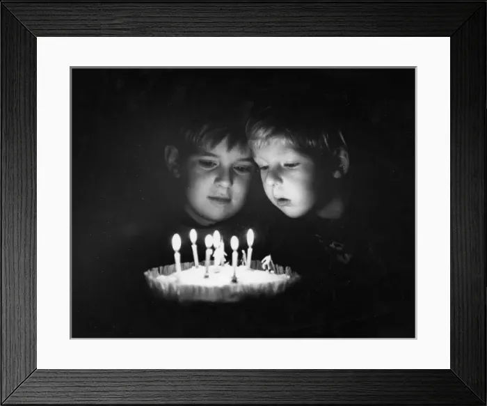 Framed Print : Blowing out Candles Framed Print : Blowing out Candles