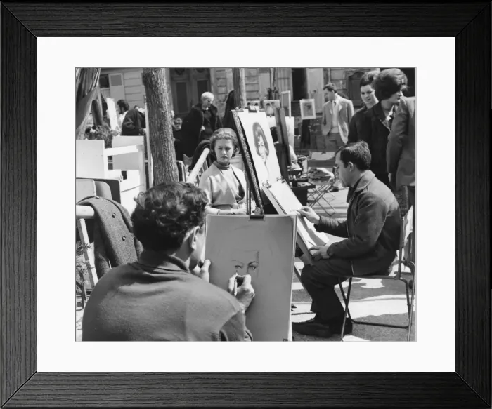 Framed Print : Parisian Street Art Framed Print : Parisian Street Art