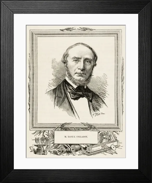 Framed Print : Jean Daniel Colladon Framed Print : Jean Daniel Colladon