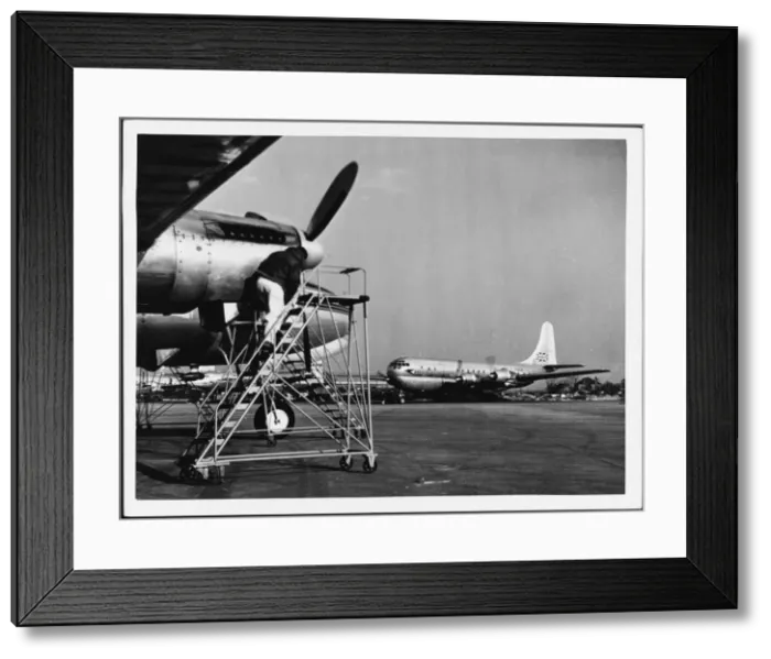 Framed Print : London Airport 1950S Framed Print : London Airport 1950S