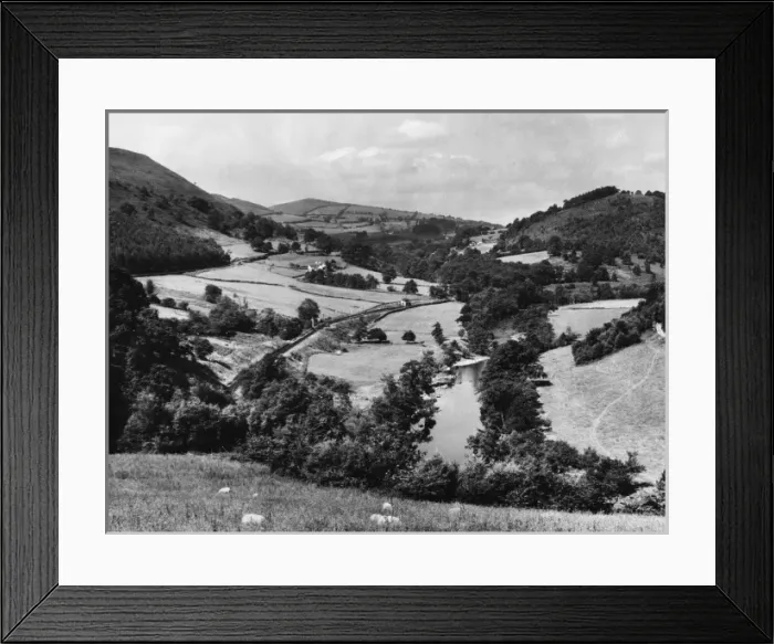 Framed Print : The Vale of Llangollen Framed Print : The Vale of Llangollen