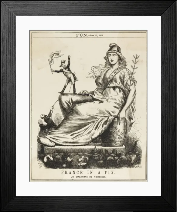 Framed Print : France in a Fix Framed Print : France in a Fix