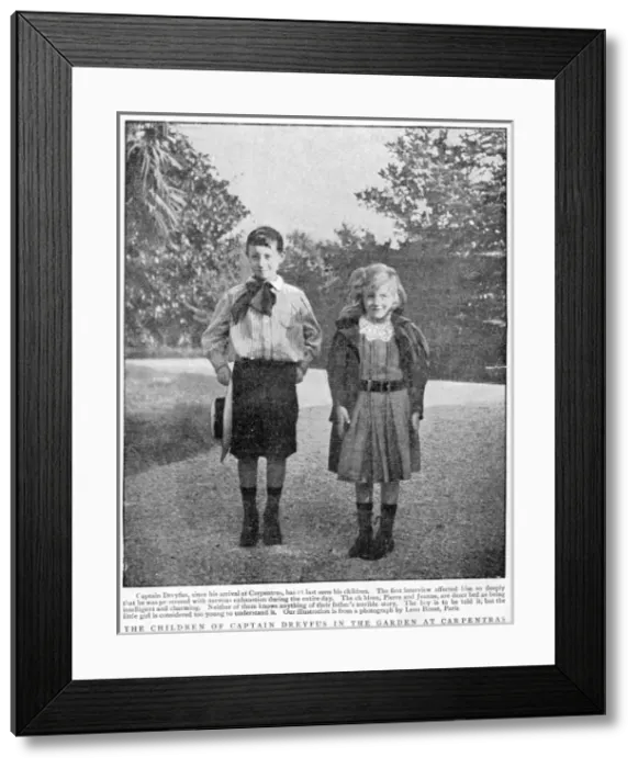 Framed Print : Dreyfus Children Framed Print : Dreyfus Children