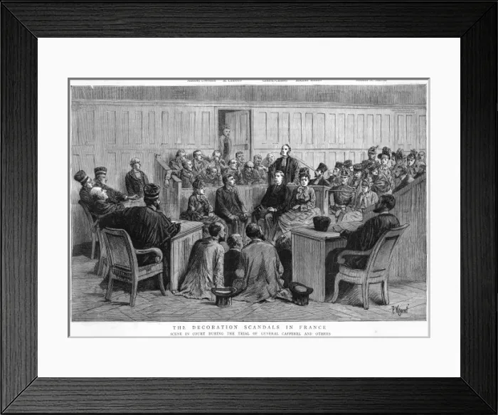 Framed Print : Decoration Scandals Framed Print : Decoration Scandals