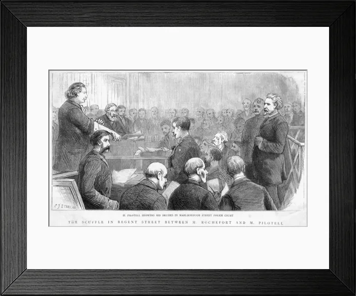 Framed Print : Exiles Squabble Framed Print : Exiles Squabble