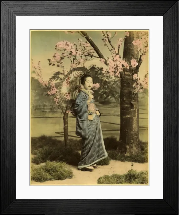Framed Print : Japanese lady Framed Print : Japanese lady