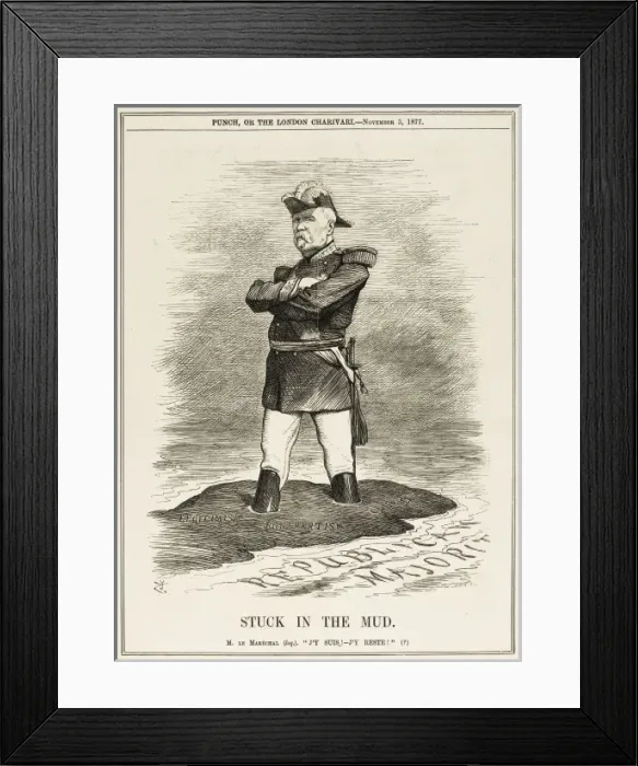 Framed Print : Macmahon Stuck in Mud Framed Print : Macmahon Stuck in Mud