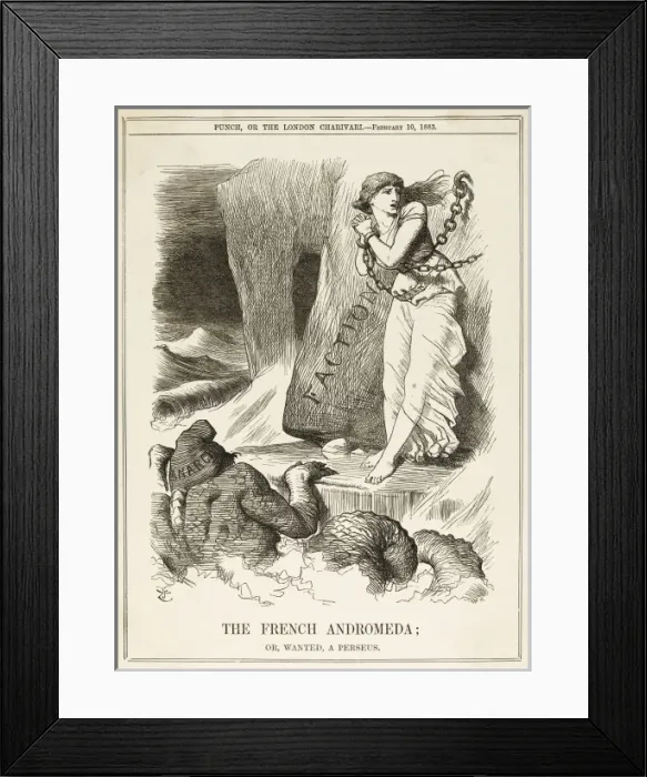 Framed Print : Anarchy in France Framed Print : Anarchy in France